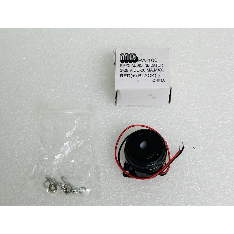 MG PA-100 Piezo Audio Indicator 3-28 V.DC-20 MA.MAX