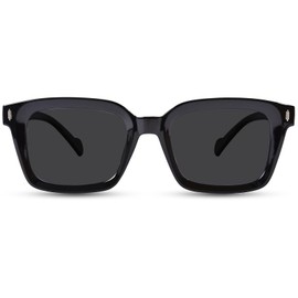 YUKANG Polarized Sunglasses Womens Mens, Lightweight TR90 Square Sunglasses for Women Men UV400 Protection