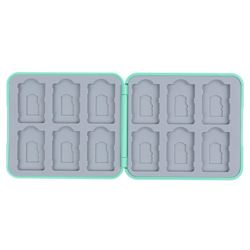 アンサー Switch2用 マグネットカードケース ライトグリーン ANS-SW170LGR