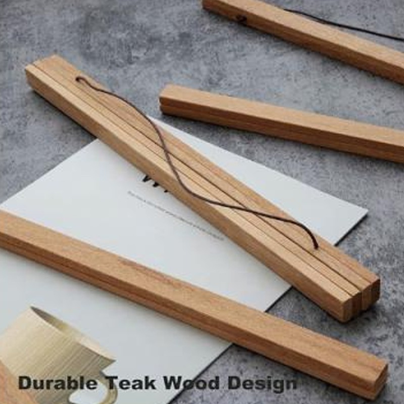 Teak Wood Magnetic Poster Hanger Frame Wooden Magnetic Hanger Frame