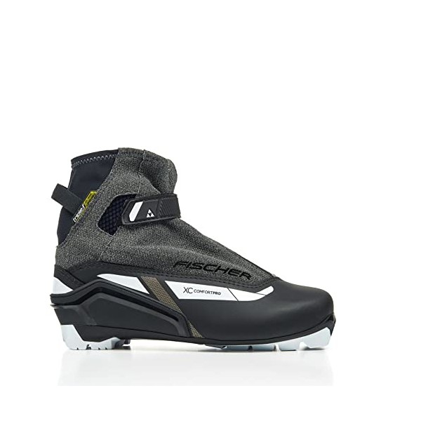 Fischer XC Comfort PRO WS Nordic Boots, Color: Black/Grey, Size: 37 (S28420-37)