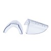 H.L. Bouton Slip-On Sideshields for safety glasses, Clear Flexible, One