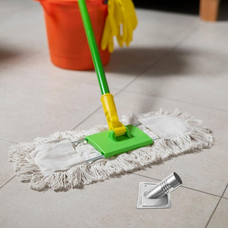 UKCOCO Duty Broom Handle Connector: Universal Threaded End Fitting Coupler