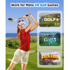 ANSHAWTIY VR Golf Club Attachment Compatible with Meta Quest 3/Meta