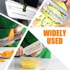 2 Pack Cabbage Chopper Shredder, Cabbage Slicer for Coleslaw, Stainless