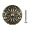 TOVOT 10PCS 1.38" Antique Dresser Drawer Knobs Bronze Cabinet Door