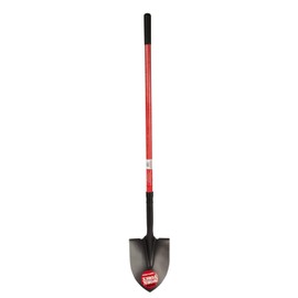 Maykoosh Farmhouse Fresh Square Point Shovel - Sturdy 48 Fiberglass Handle - Heavy Duty 16 Gauge Steel Head - 28 Square Shovel - Durability