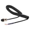 Radio Microphone Cable Replacement Female Hand Mic Cord with Prewired