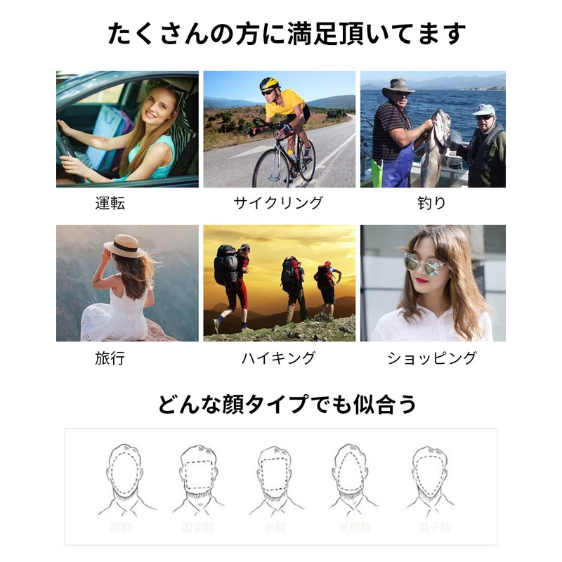 Ade Wu Polarized Sunglasses, Clip-on Sunglasses, Flip-up Type, Polarized Lenses,