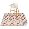 Blissful Diary Baby Splat Mat for Under High Chair, 50.4