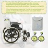 Wheelchair Wheel Covers (Pack of 2) - Dustproof & Low