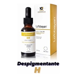 Despigmentante Loobayan Light Tone H 30ml Manchas Melasma Momento De Aplicacin Danoche Tipo De Piel Normal                                            