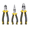 TOUGH MASTER High Leverage Pliers Tool Set 3pcs, 6"150mm Needle