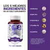 Lifeed5 Sleep Magnesio Vitamina Complejo Valeriana Pasiflora Manzanilla Cápsulas 630