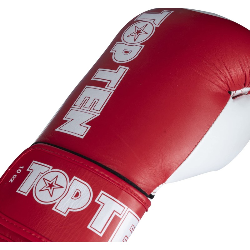TOP TEN Star XLP Boxing Gloves 10 oz Red