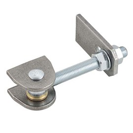 ATTAS Gate Hinge M12 | 180° Opening Hot-Dip Galvanised Screws, Nuts, Bolts and Cotter Pin | Thread Welding Tape