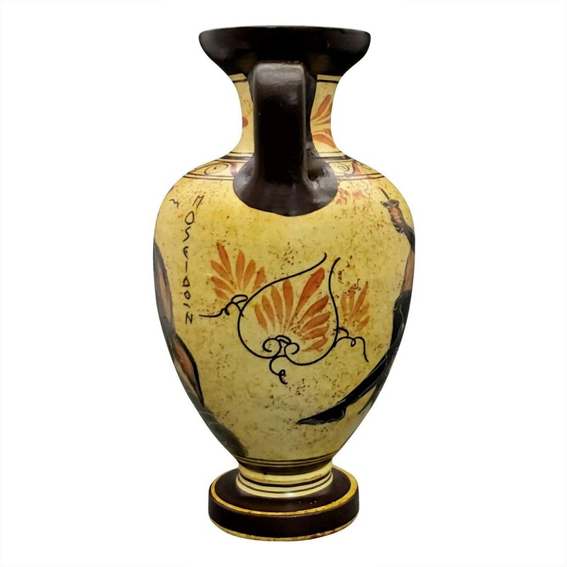 Greek Ceramic Aphrodite Vase Vase Vessel Painting Goddess Aphrodite 22cm
