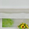 Joyswahl Mila Roman Blind Semi-Transparent Plain Colour with Loops Window