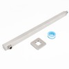 HarJue Shower Arm, Rain Shower Head Extension Extender, With Flange