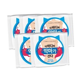 Shocking salt bar 100g 4 pieces + 1 piece / 쇼킹소금바 100g  4개 + 1개