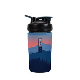 Sok It Botl Sok Protein Blender Shaker Bottle Sleeve Insulated Neoprene Cover (Blue Ridge, Fits 24oz Blender)
