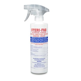 Steri-fab All-in-One Disinfectant Spray – Attracts Bed Bugs, Fleas, Mites, Roaches, Viruses, Fungi, & Odors – Quick-Drying, Non-Residual, 16 Ounce Sprayer Bottle
