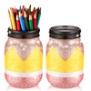 Funnymoom 2 Pcs Christmas Teacher Appreciation Gift Mason Jar 17