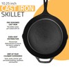 Utopia Kitchen 10.25 Inch Pre-Seasoned Chef's Pan - Frying Pan