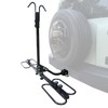 Doppy Hitch Mount Bike Rack,2-Bike Rack Smart Tilting 154 lbs