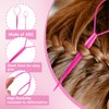 Wosyoodo Topsy Tail Hair Tool, Pink Hair Loop Pull Through