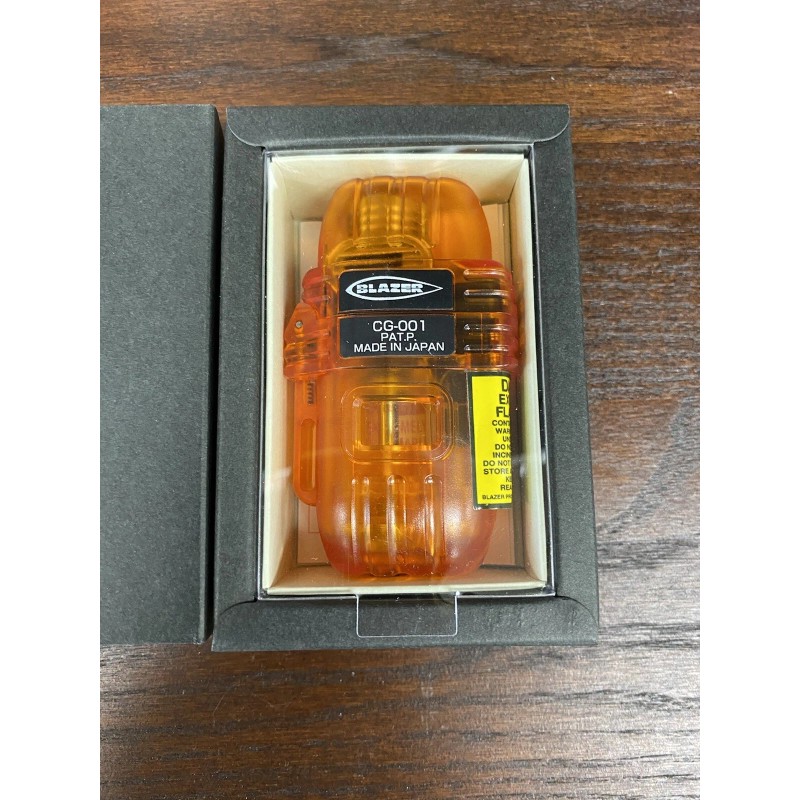Blazer New BLAZER "The Blazer" Torch Lighter CG-001 Orange Butane
