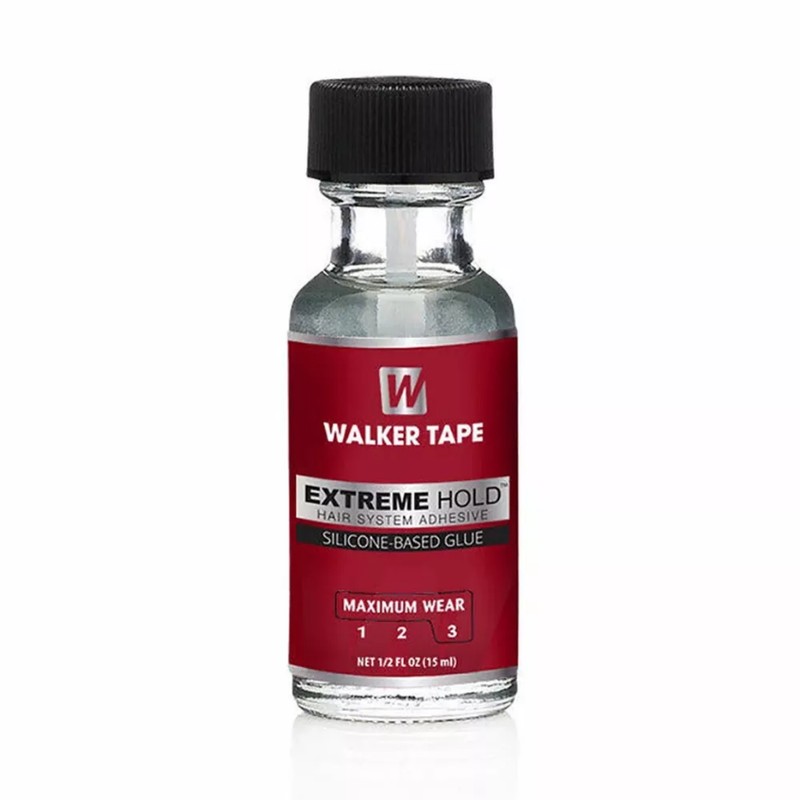 Walker Extreme Hold Glue 0.5 Fl Oz Mens Toupee Hairpiece