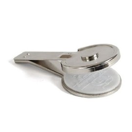 Round Custom Embossers Set of Die Plate & Metal Insert (no Handle) Compatible with Shiny Embossers