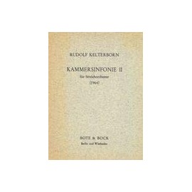 Chamber Symphony II: string orchestra. Partition d'étude.