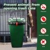 Trash Can Lid Lock, Universal Trash Can Lock Bear Proof