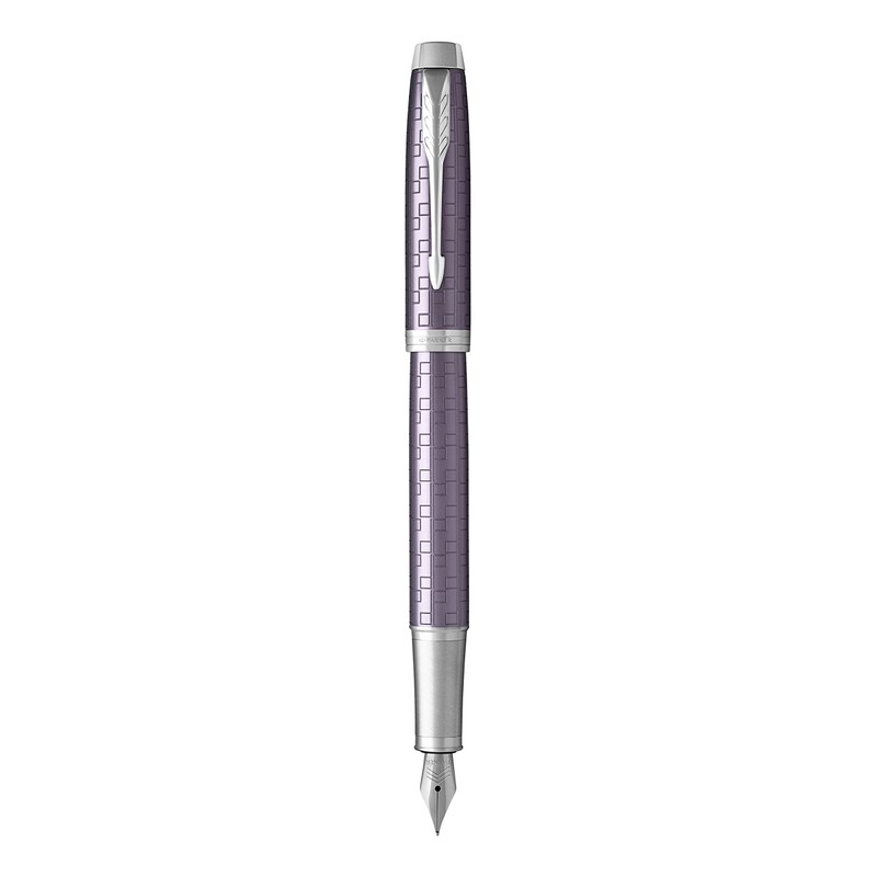 Parker IM Fountain Pen, Premium Dark Violet, Medium Nib with