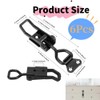 6 Pack Adjustable Toggle Clamp, Black Pull Latch Clamp,Heavy Duty