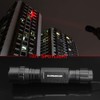 DARKBEAM Red Light Flashlight Tactical LED Rechargeable, Zoomable Portable Handheld