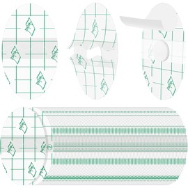 JEYORZY 80 x Baby Ear Waterproof Stickers, Ultra Thin Transparent Ear Covers for Children, Ear Protection for Swimming, Bathing, Showering, Disposable Ear Protection, Ear Stickers, Ohropax for