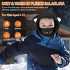 AYPOW Children's Winter Thermal Fleece Balaclava 4-12 Years, Multifunctional Windproof