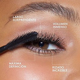 sika - Mega Multi Benefit Mscara de Pestaas A Prueba de Agua 8g - Negro Extremo                                                                       