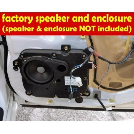 MJM SPEAKER ADAPTERS 1998-2005  GS300/GS400 Rear Door Speaker Adapter Spacer Rings - SAK003_5534