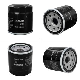 Motorcycle Oil Filter Cartridge Type Oil Element for HONDA RVF400/VT600C/XRV650 750/VT750C/VT1100C C2 C3/VT1100D2/VT1100T SHADOW/VTR1000 FIRESTORM & More Compatible Vehicles