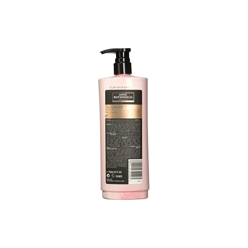 Anne Rothshield Shampoo Keratin Oil Elixir 700Ml Acondicionador Keratin Oil