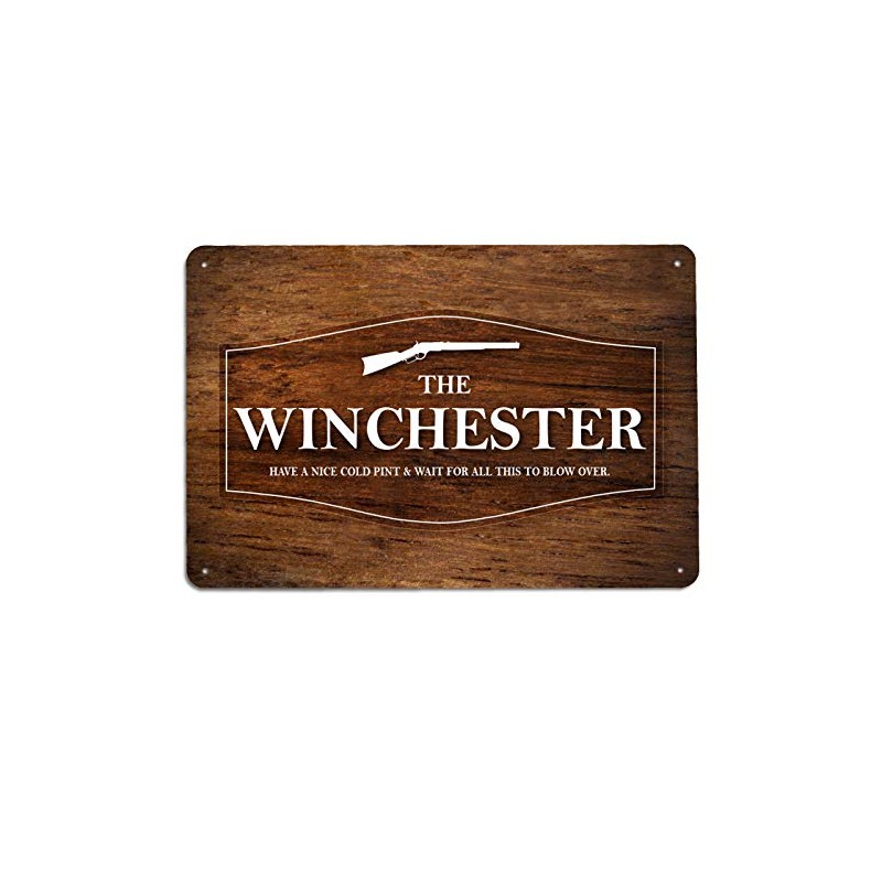 The Winchester pub sign - have a nice cold pint,