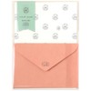 Animal Parade Letter Set, Hedgehog NLS-103 (3) 6 Stationery Papers,