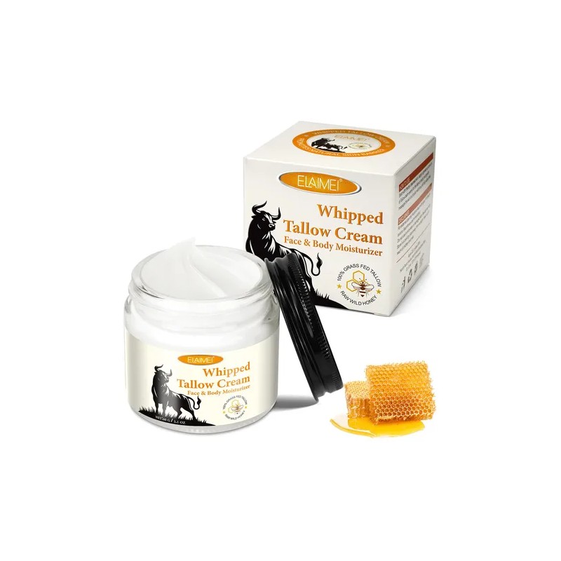 Manteca De Res Con Miel Crema Para Estrias Corporal 60g