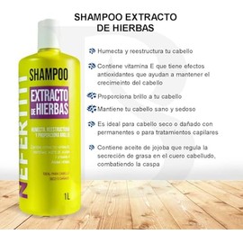 Nefertiti Shampoo Extracto De Hierbas 1 L