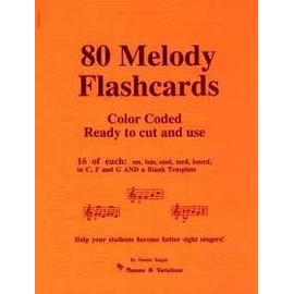 Melody Flashcards - Set of 80