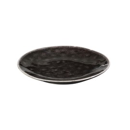 'Beiteller Plate Small Side Plates Set of 2 Diameter 15 cm "Nordic Coal Brown Charcoal by Broste Copenhagen